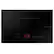 Alt View 16. Samsung - 36" Built-In Electric Induction Cooktop with 5 Burners and Wi-Fi - Black.