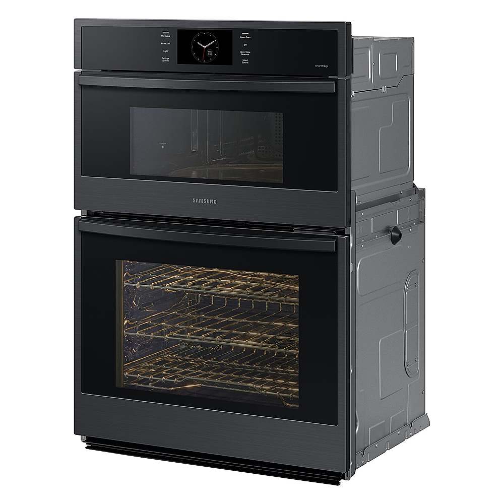 30 Microwave Combination Wall Oven in Matte Black