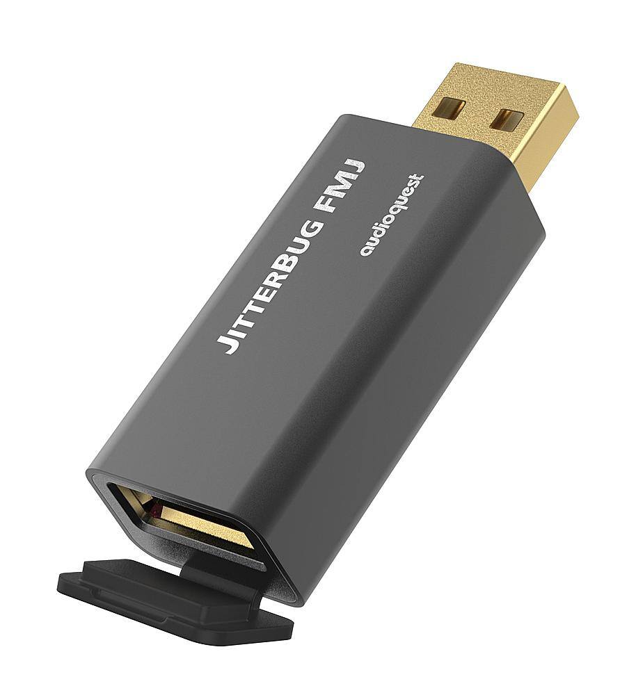 Angle. AudioQuest - AudioQuest - JitterBug FMJ USB Data - Black.