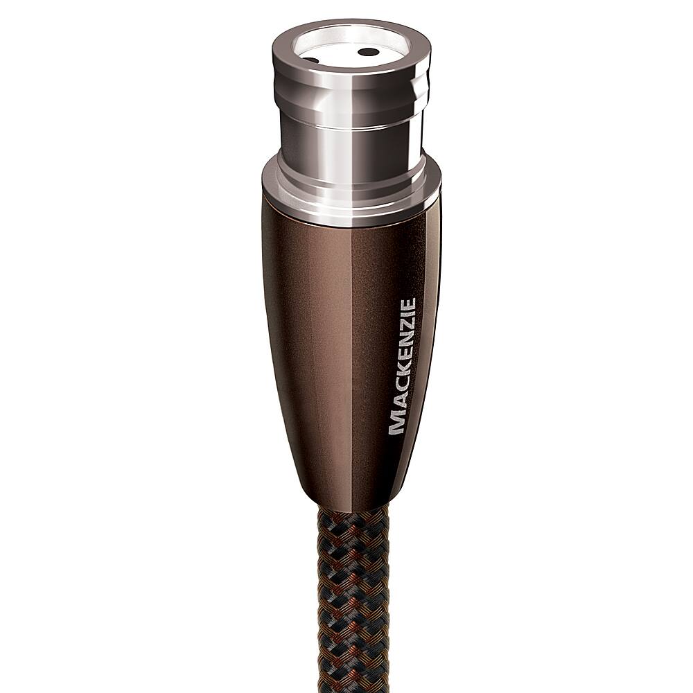 Angle. AudioQuest - 0.75M Mackenzie Female XLR > Male XLR Analog Audio Interconnect Cable - Brown/Black.