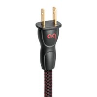 AudioQuest - 1.0M NRG-Z2 US Power Cable - Dark Red/Black - Front_Zoom