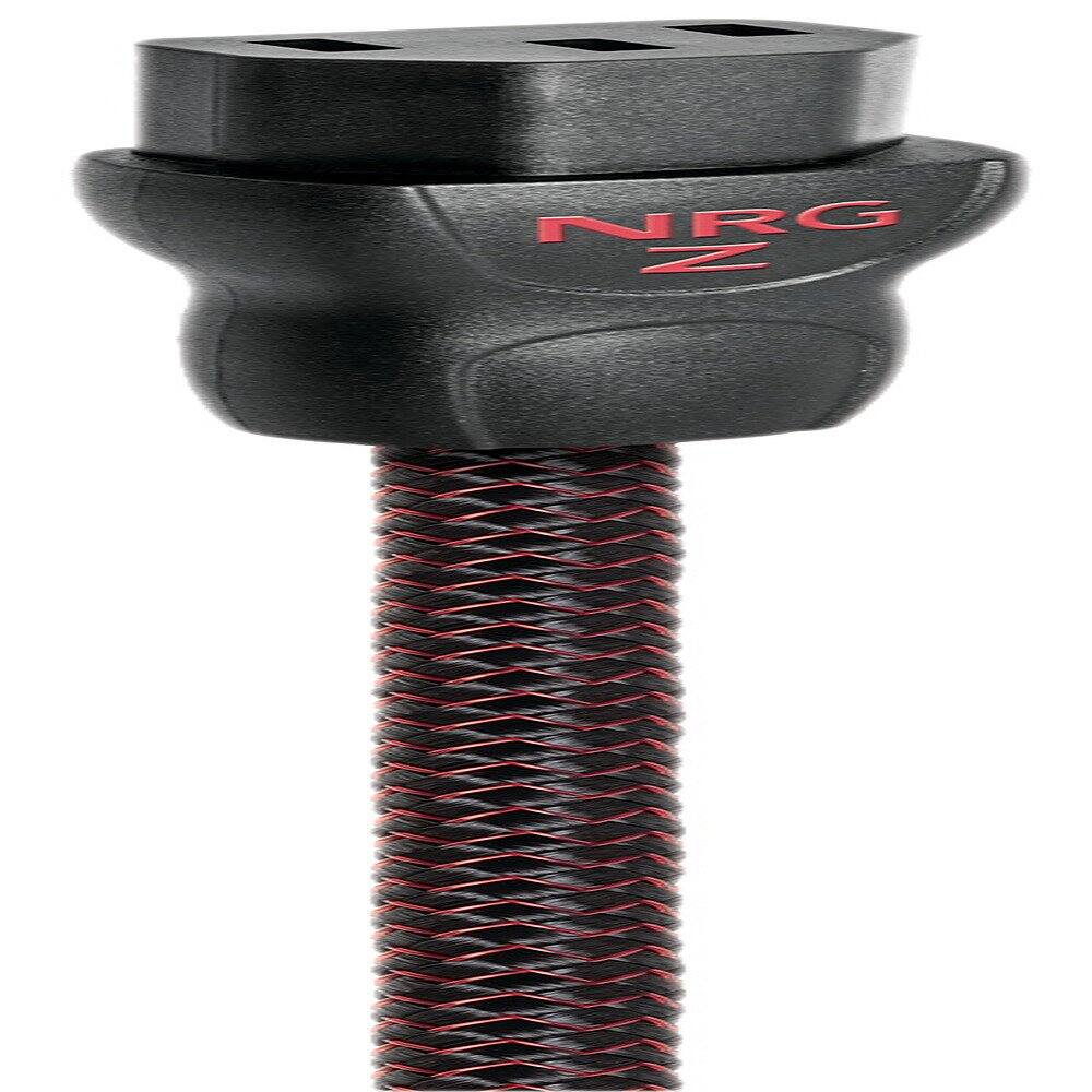 Angle. AudioQuest - AUDIOQUEST - 3.0M NRG-Z3 US POWER CORD - Dark Red/Black.