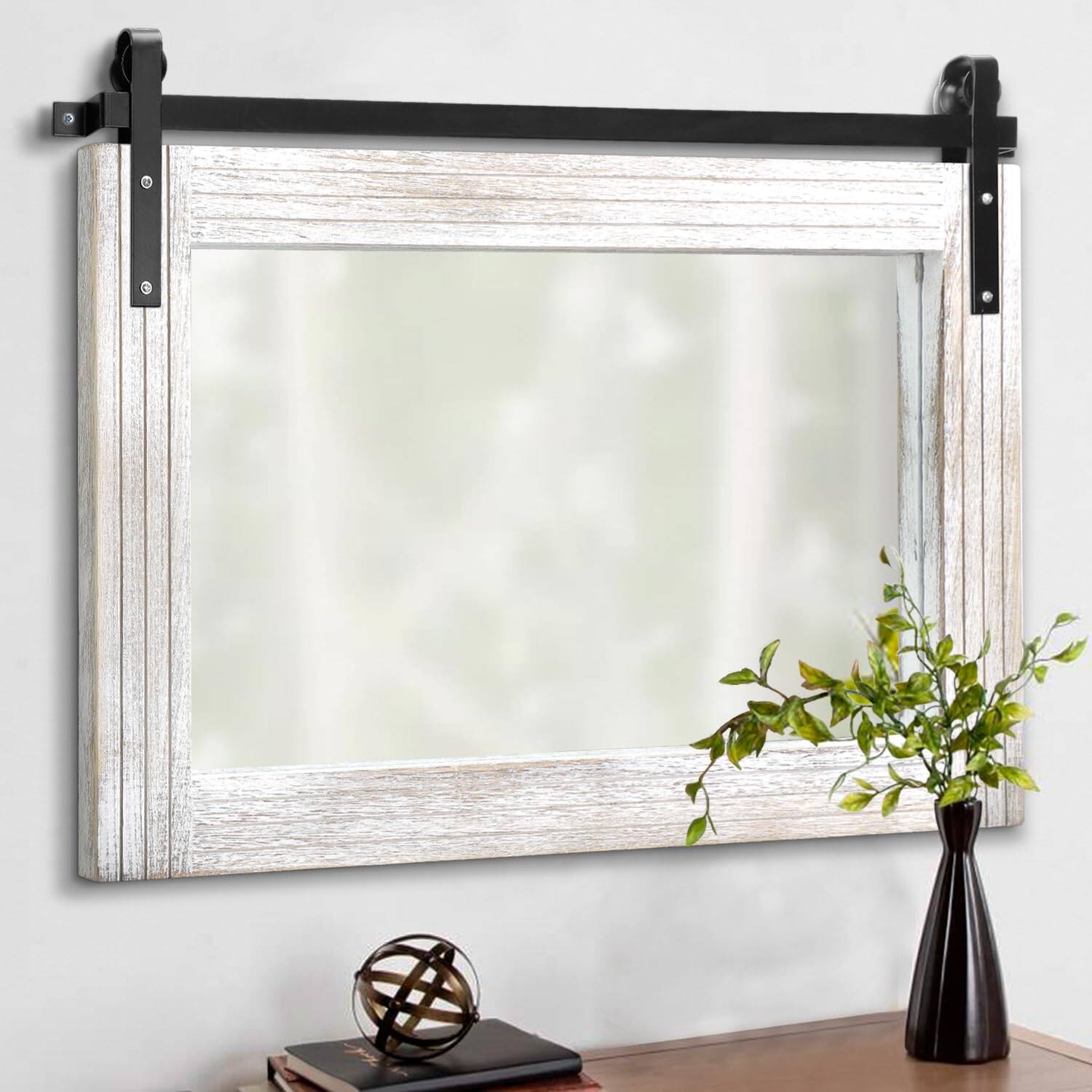 Rustic White-18"L x 26"W