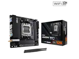 ASRock - A620AI WiFi AM5 AMD A620A Mini ITX Motherboard