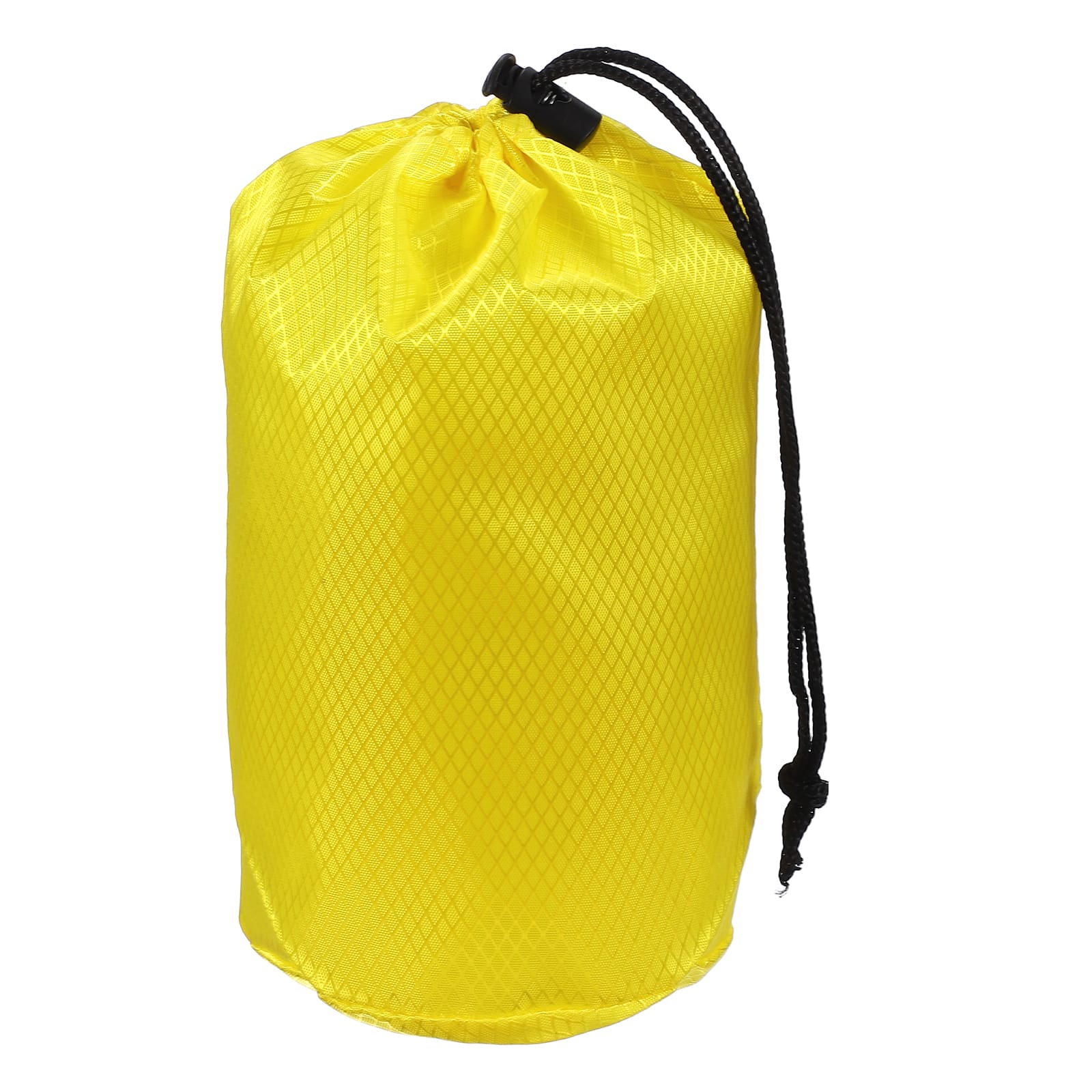 Unique Bargains - Stuff Sack, Portable Waterproof Ultralight Drawstring Dry Bag w/ Toggle, 4x8Inin, 1pc for Backpacking/Camping/Traveling - Yellow