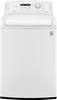 LG - 4.5 Cu. Ft. 8-Cycle Ultra-Large Capacity High-Efficiency Top-Loading Washer - White-Front_Standard