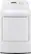 Front Standard. LG - 7.3 Cu. Ft. 8-Cycle Ultra-Large Capacity Gas Dryer - White.
