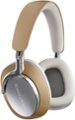 Angle. Bowers & Wilkins - Px8 Over-Ear Wireless Noise Cancelling Headphones - Tan.