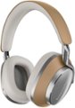 Front. Bowers & Wilkins - Px8 Over-Ear Wireless Noise Cancelling Headphones - Tan.