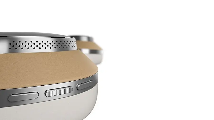 Alt View 24. Bowers & Wilkins - Px8 Over-Ear Wireless Noise Cancelling Headphones - Tan.