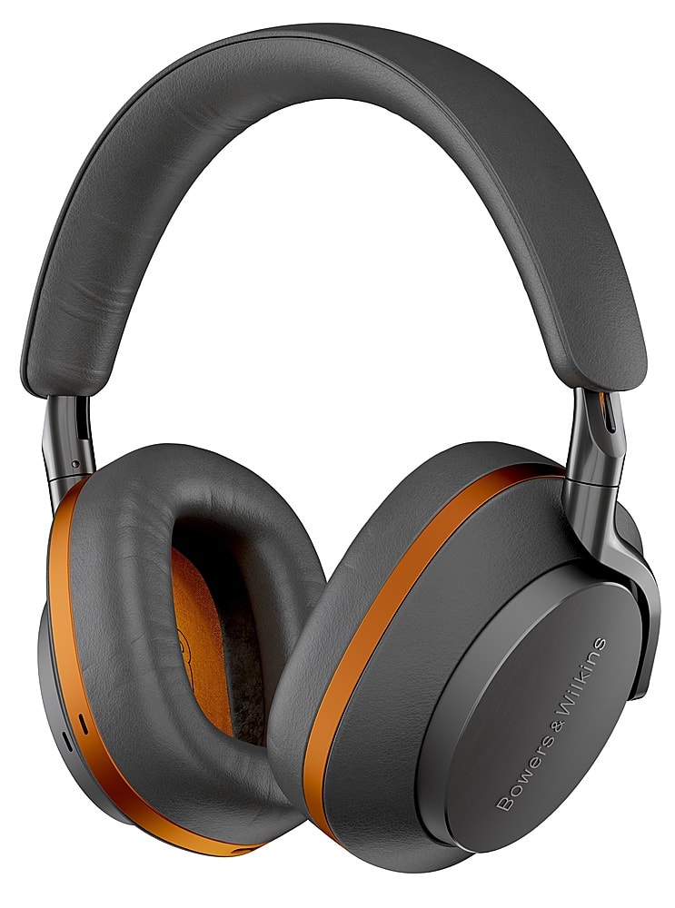 Bowers & Wilkins - Px8 McLaren Edition Over-Ear Wireless Noise Cancelling Headphones - Gray - Front_Zoom