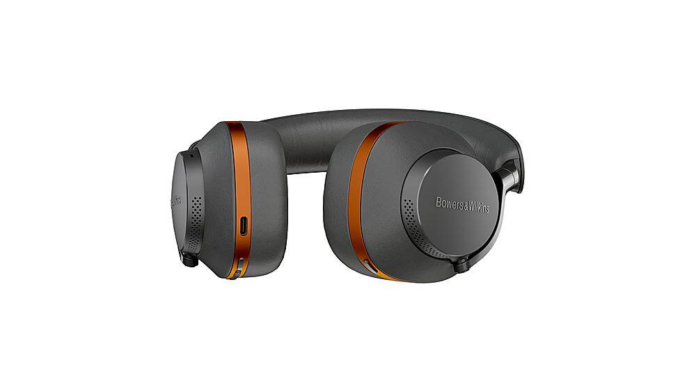 Alt View 18. Bowers & Wilkins - Px8 Over-Ear Wireless Noise Cancelling Headphones - Gray.