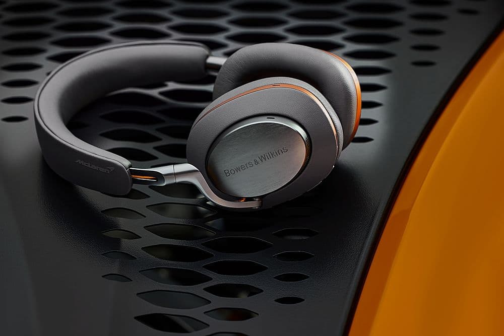 Alt View 26. Bowers & Wilkins - Px8 Over-Ear Wireless Noise Cancelling Headphones - Gray.