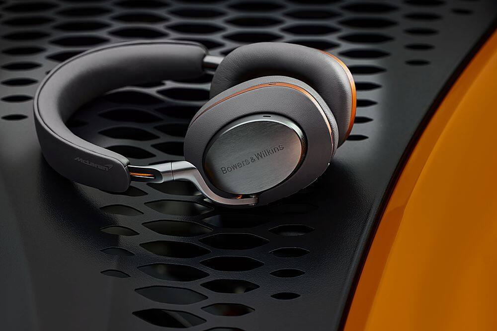 Alt View 26. Bowers & Wilkins - Px8 Over-Ear Wireless Noise Cancelling Headphones - Gray.