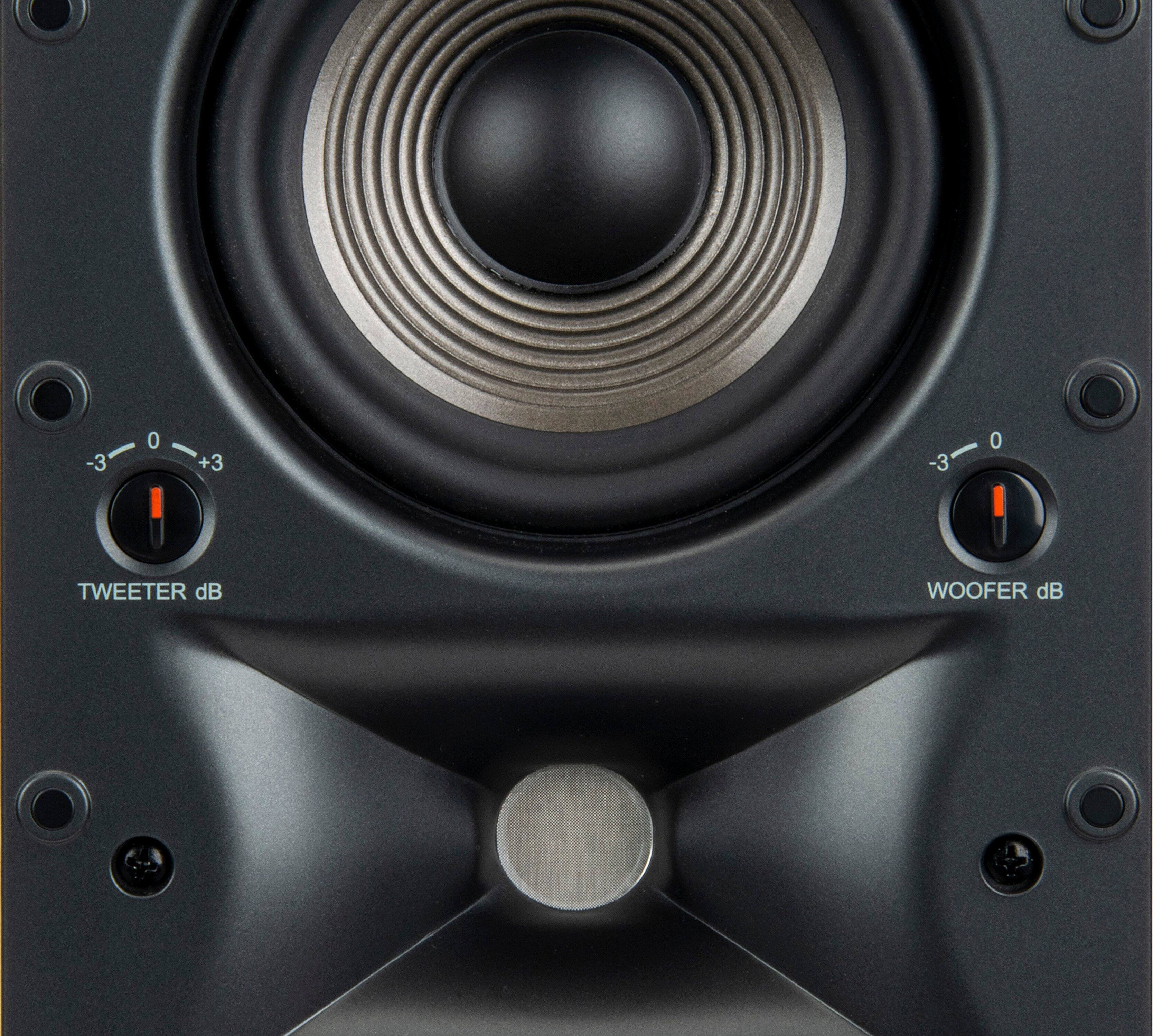 Alt View 19. JBL - Studio 6 Quad-5.25" 2-Way In-Wall Speaker (Each) - Black.