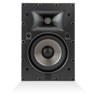 JBL - Studio 6 6.5" 2-Way In-Wall Speaker with Compression Tweeter (Each) - Black - Front_Zoom