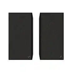 Front. Klipsch - The Nines 8" Powered Speakers (Pair) - Matte Black.