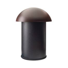 MartinLogan - Outdoor Living Foundation 8" All-weather, Underground Subwoofer - Dark Bronze