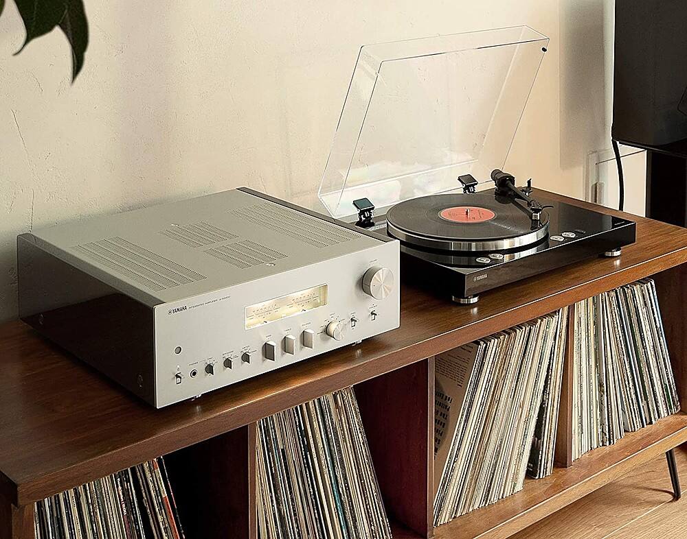 Back. Yamaha - Yamaha A-S2200 Integrated Amplifier - Silver.