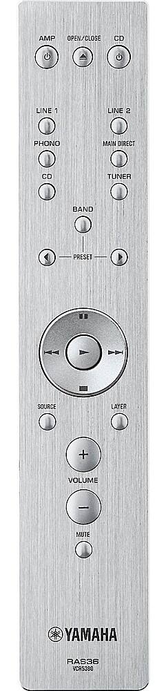 Left. Yamaha - Yamaha A-S2200 Integrated Amplifier - Silver.