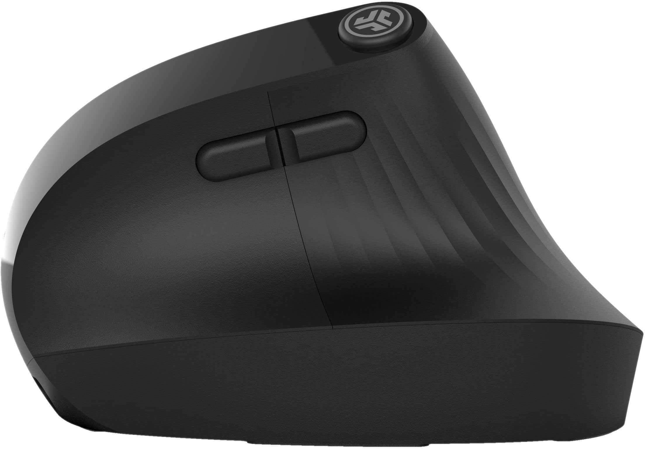 Left. JLab - JBuds Ergonomic Wireless Mouse - Black.