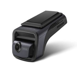 THINKWARE - U3000 4K UHD 1CH Front Dash Cam with Built-in GPS, Wi-Fi and Radar - Black - Front_Zoom