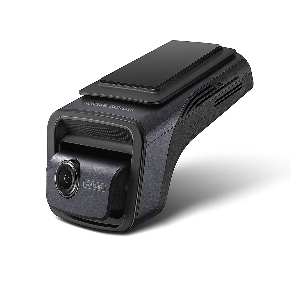 THINKWARE - U3000 4K UHD 1CH Front Dash Cam with Built-in GPS, Wi-Fi and Radar - Black