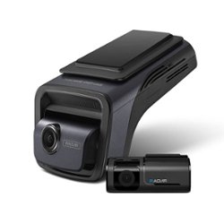 THINKWARE - U3000 4K UHD Front and 2K QHD Rear Dash Cam with Built-in GPS, WiFi and Radar - Black - Front_Zoom