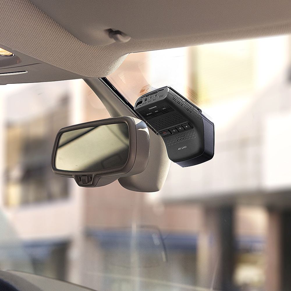 Alt View 16. THINKWARE - U3000 4K UHD Front and 2K QHD Rear Dash Cam with Built-in GPS, WiFi and Radar - Black.
