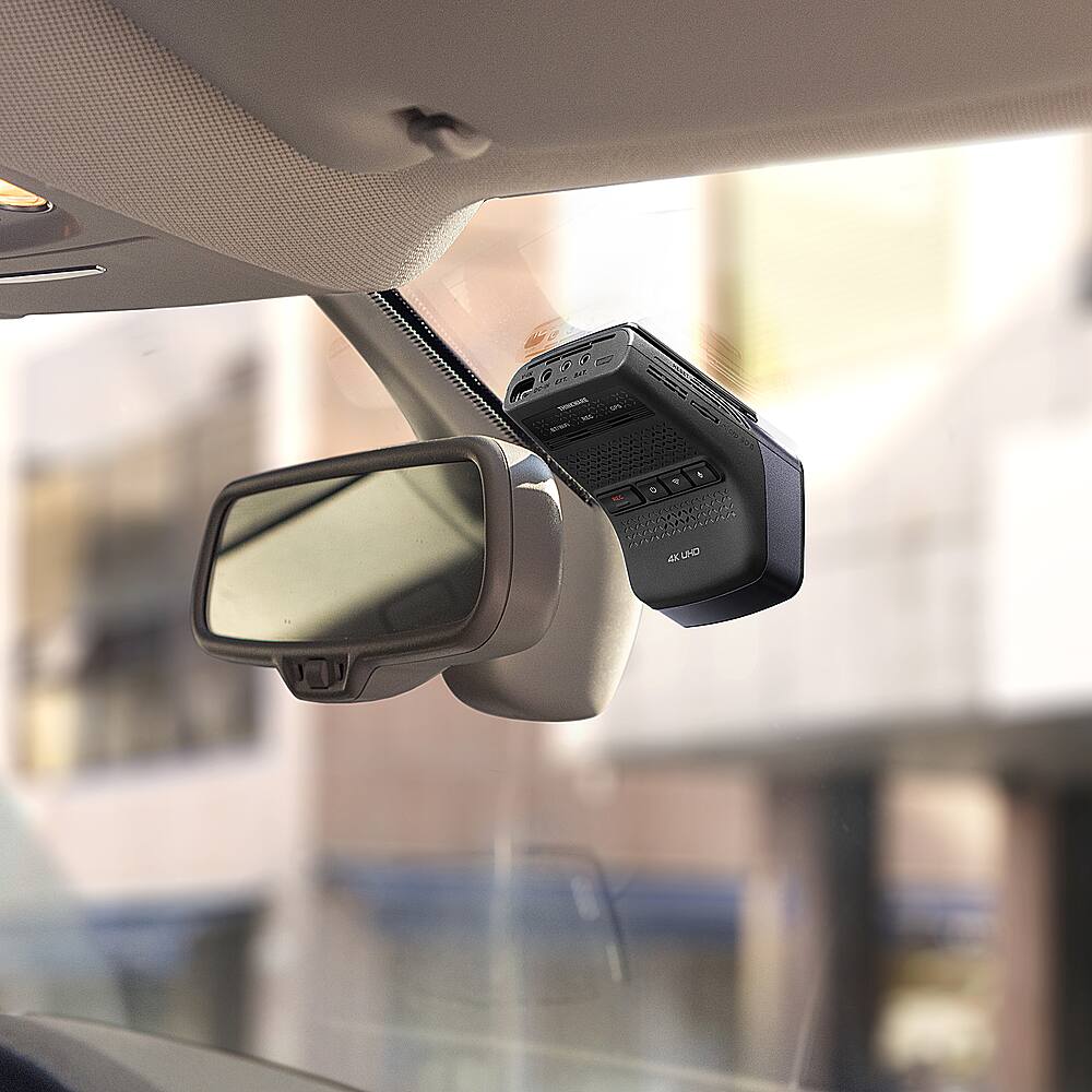 Alt View 16. THINKWARE - U3000 4K UHD Front and 2K QHD Rear Dash Cam with Built-in GPS, WiFi and Radar - Black.