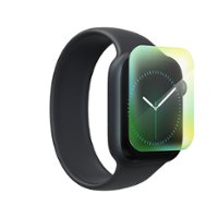 ZAGG - InvisibleShield Ultra Eco Impact & Scratch Screen Protector for Apple Watch Series 7, 8 & 9 45mm - Clear - Angle_Zoom