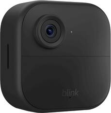 Front. Blink - Outdoor 4 1-Camera Wireless 1080p Security System with Up to Two-year Battery Life - Black.