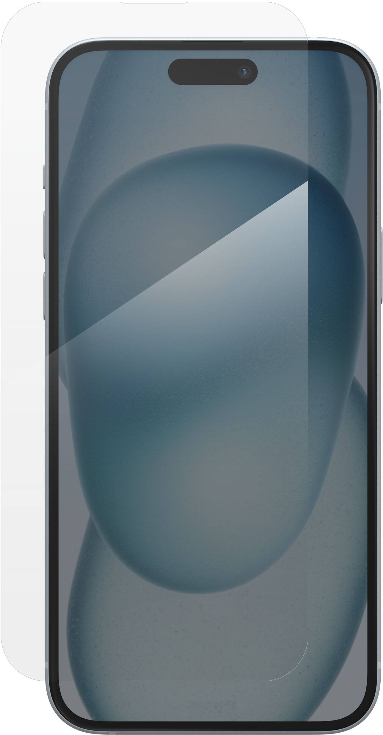 Alt View 11. ZAGG - InvisibleShield Glass XTR3 Advanced Edge-to-Edge Screen Protector for Apple iPhone 15 Plus - Clear.