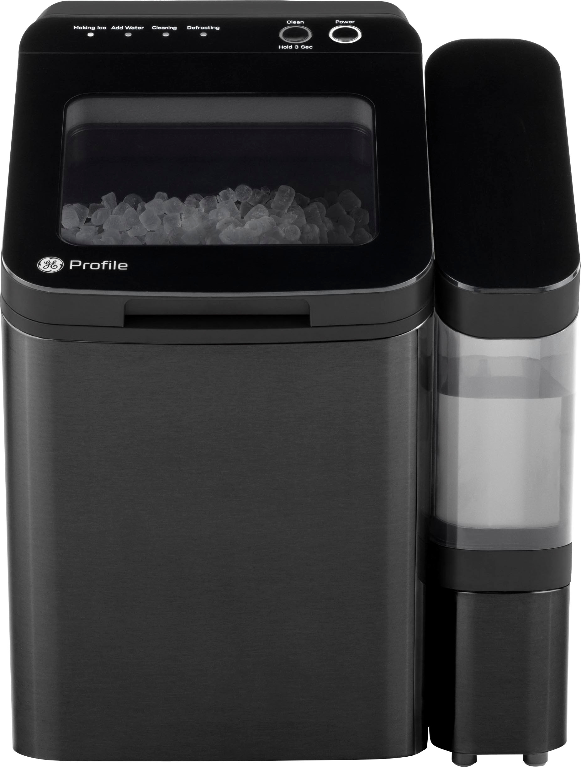 GE Profile™ Opal™ Nugget Ice Maker + Side Tank, Makes up to 24lbs per day, Countertop  Icemaker, Stainless Steel