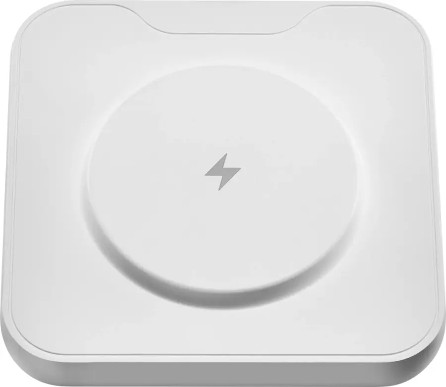 Alt View 22. Best Buy essentials™ - 2-in-1 15W Wireless Charger Kit with Watch Charger Holder for iPhone, Samsung and More Qi Devices - White.