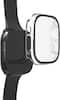 Angle. ZAGG - InvisibleShield Glass Elite 360 Integrated Bumper + Screen Protection for Apple Watch Ultra 49mm - Clear.