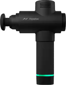 Front. Hyperice - Hypervolt 2 Percussion Massage Device - Black.