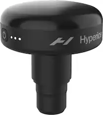 Front. Hyperice - Heated Head Attachment - Black.