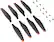 Alt View 18. Digipower - Propellers for DJI Mini 3 Pro & Mini 4 Pro (8-Count) - Black.