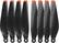Alt View 15. Digipower - Carbon-Fiber Propellers for DJI Mini 3 & Mini 4 Pro (8-Count) - Black.