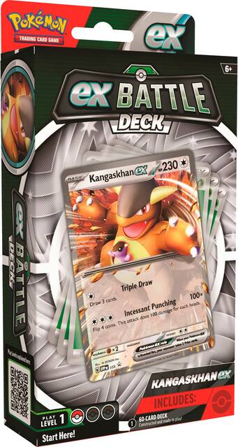 Pok mon Trading Card Game Kangaskhan or Greninja ex Battle Deck Styles May Vary 290 87263 Best Buy