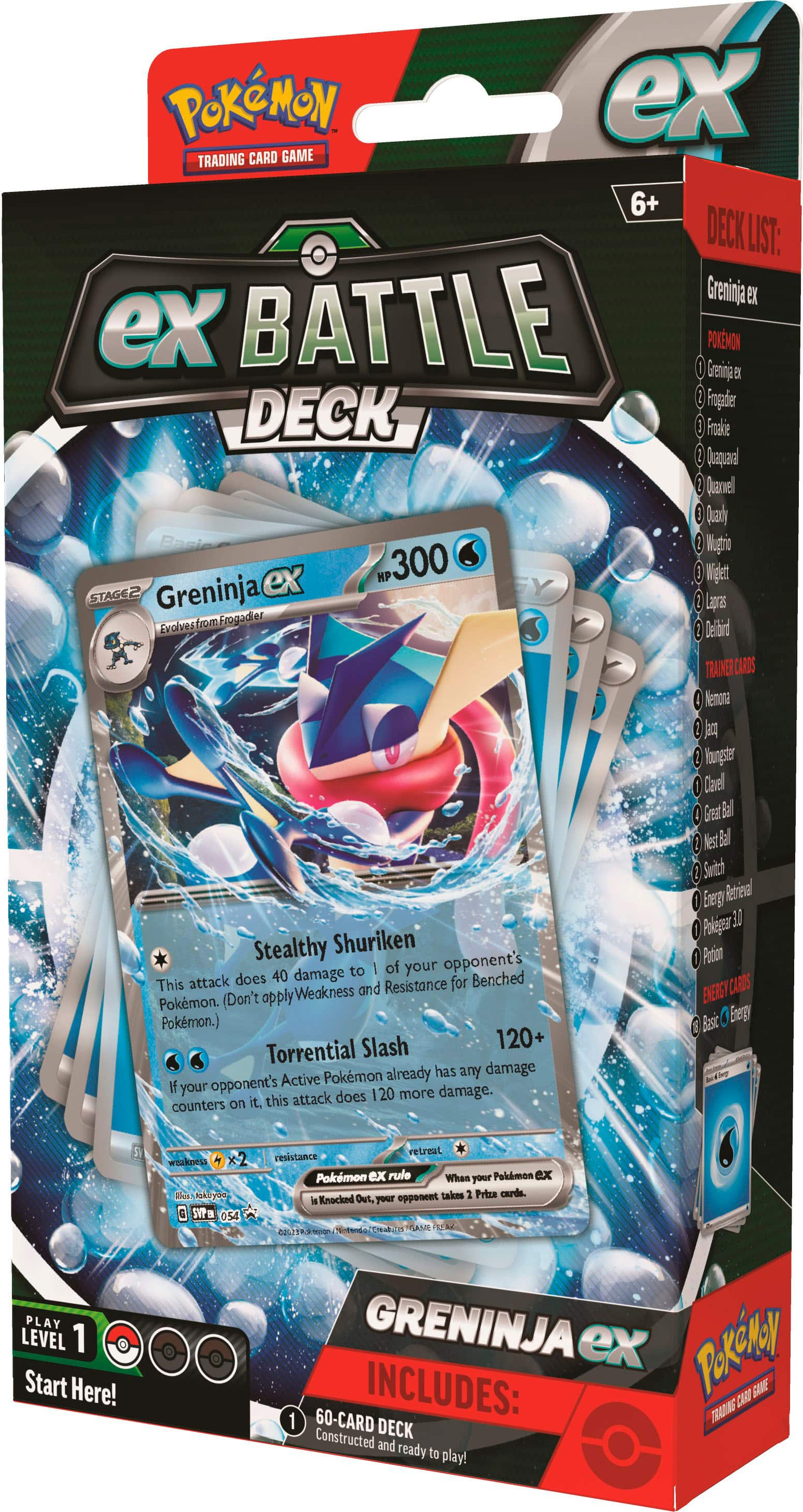 Pokémon Trading Card Game: Kangaskhan or Greninja ex Battle Deck