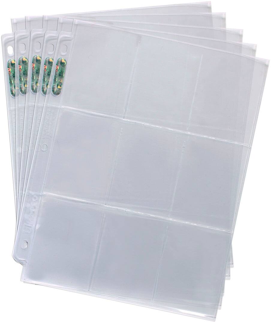 Left. Ultra PRO - Platinum Series 9-Pocket Pages 25-Count Retail Pack.