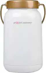 Project Nursery - Dreamweaver Night Light & Sound Soother - White - Front_Zoom