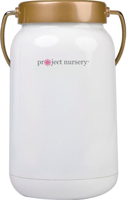 Front. Project Nursery - Dreamweaver Night Light & Sound Soother - White.