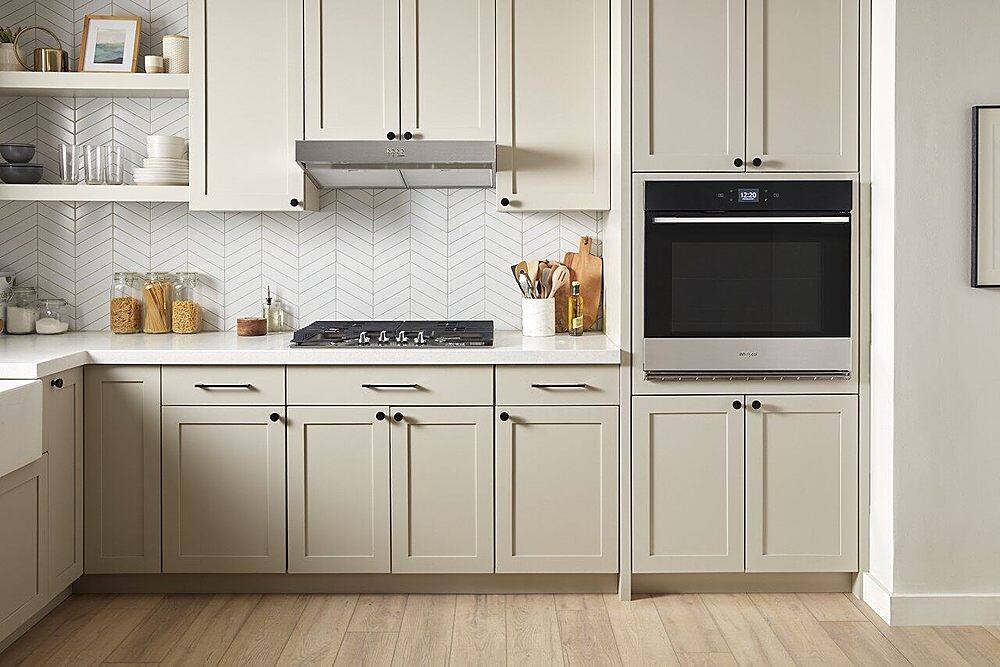 Alt View 16. Whirlpool - 30" Smart Built-In Single Electric Wall Oven with Air Fry - Stainless Steel.