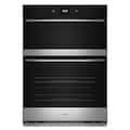 Whirlpool - 30" Smart Built-In Electric Combination Wall Oven with Air Fry - Stainless Steel