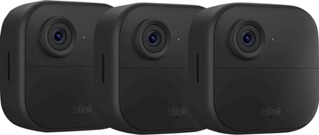 Blink - Outdoor 4 3-Camera Wireless 1080p Security System with Up to Two-year Battery Life - Black_2