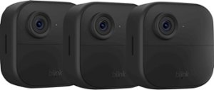 Blink - Outdoor 4 3-Camera Wireless 1080p Security System with Up to Two-year Battery Life - Black