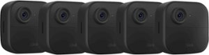 Blink - Outdoor 4 5-Camera Wireless 1080p Security System with Up to Two-year Battery Life - Black - Front_Zoom